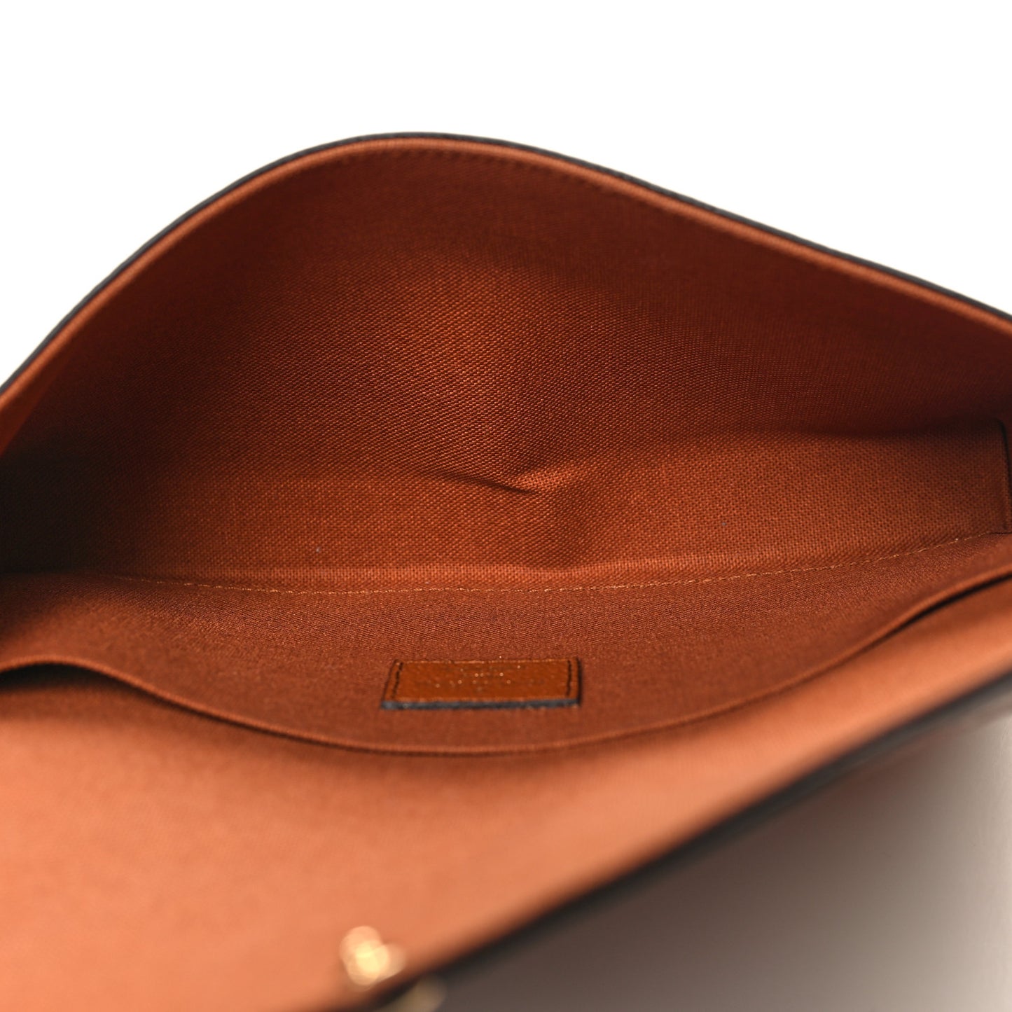 Empreinte Pochette Felicie Chain Wallet Cognac