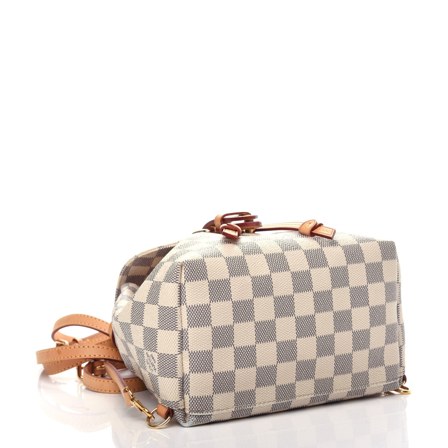 Louis Vuitton Damier Azur Sperone BB Backpack 3 of 7