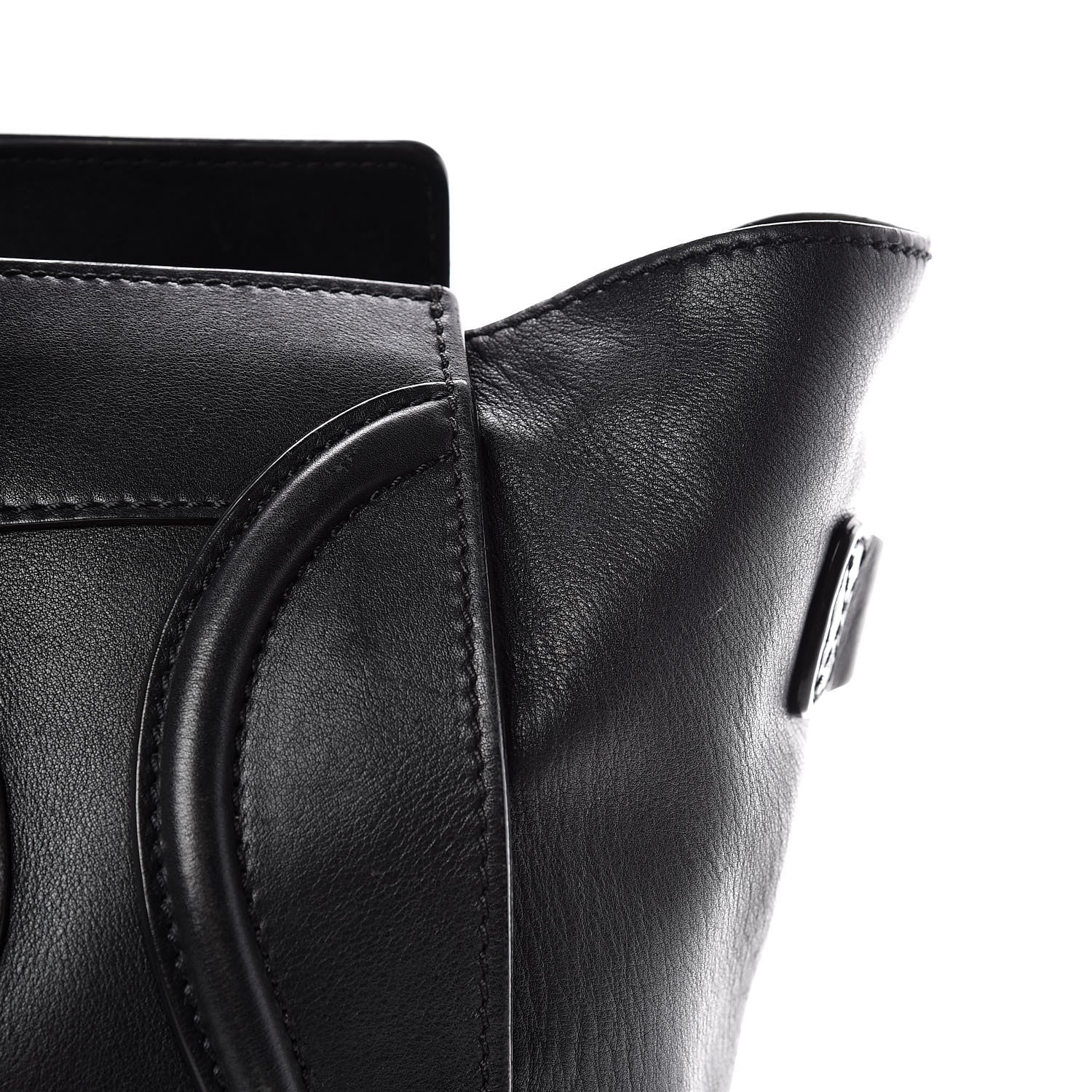 Celine Smooth Calfskin Mini Luggage Black 16 of 30