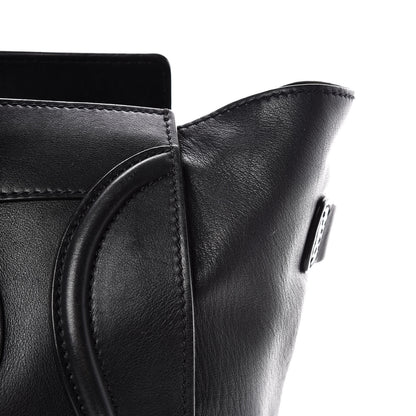 Celine Smooth Calfskin Mini Luggage Black 16 of 30