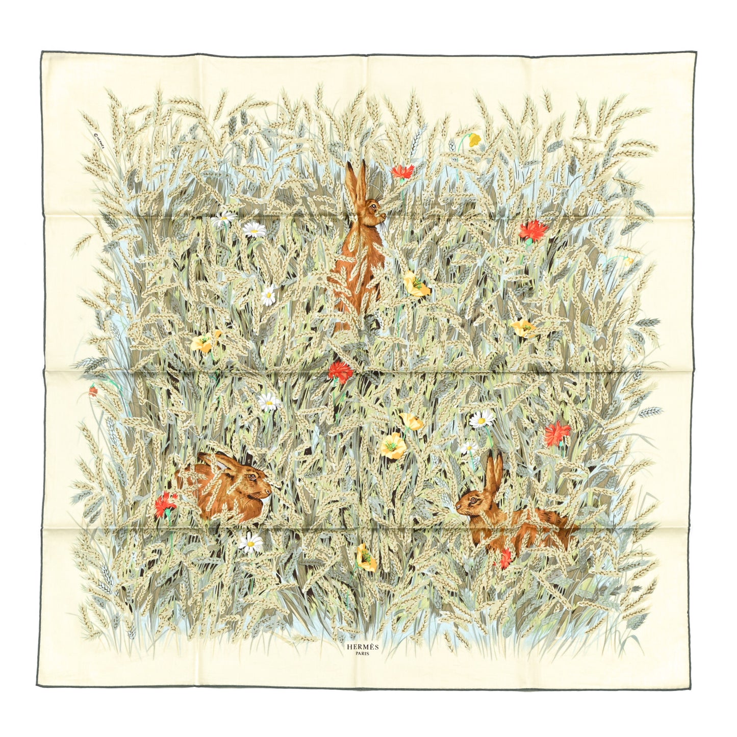 Silk Lapines Dan Un Champ Scarf 65