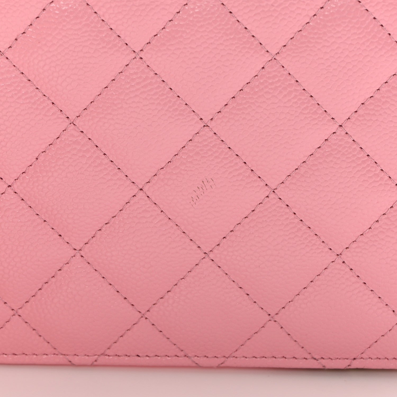 Chanel Caviar Quilted Multi Chain Wallet On Chain WOC Light Pink 15 of 16