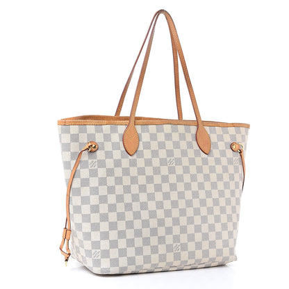 Louis Vuitton Damier Azur Neverfull MM 3 of 22
