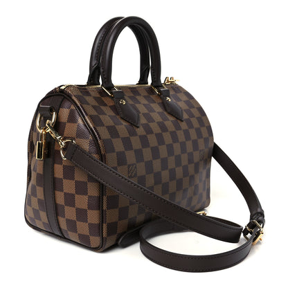 Louis Vuitton Damier Ebene Speedy Bandouliere 25 3 of 11