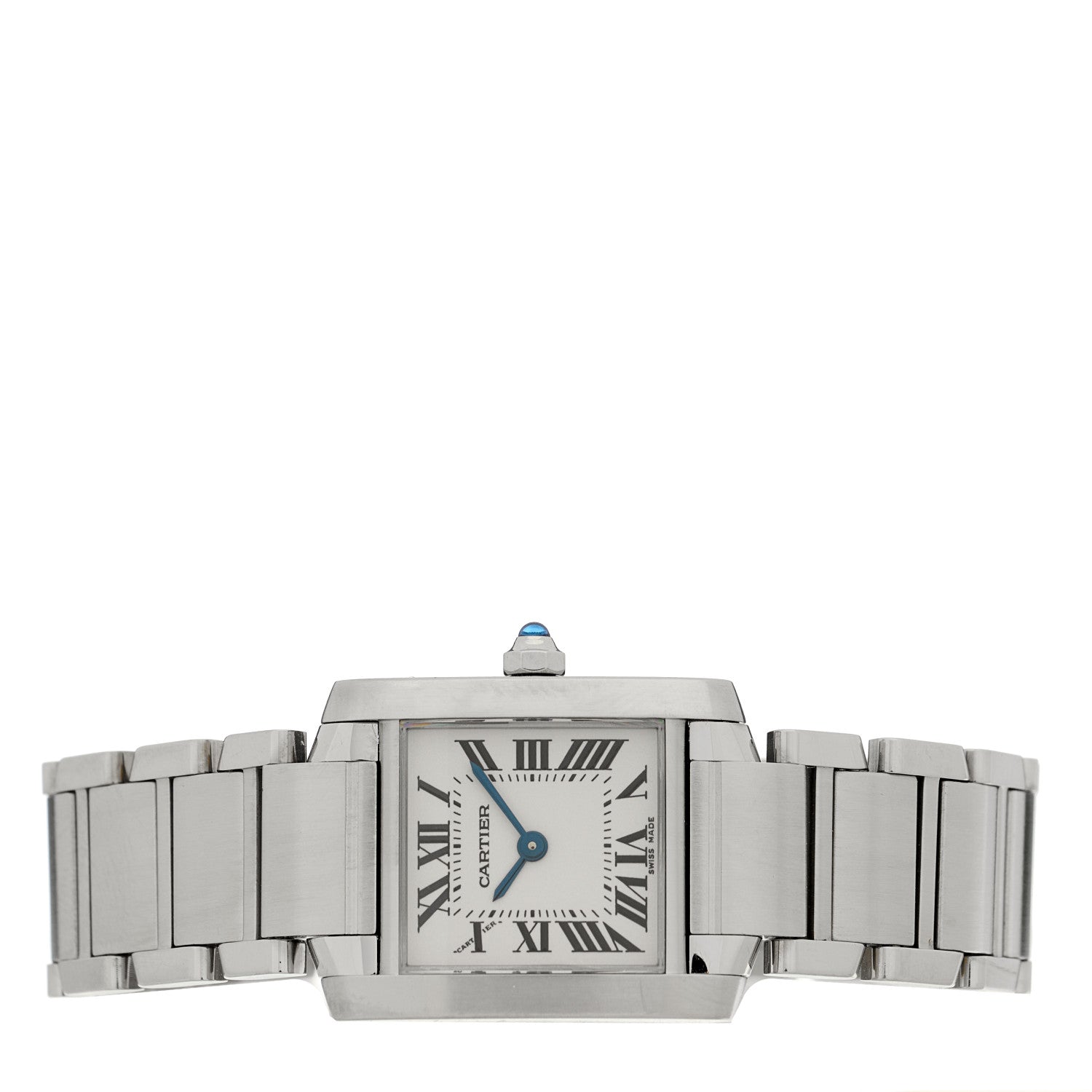 Cartier Stainless Steel 20mm Tank Francaise Quartz Watch 2 of 4