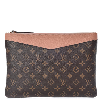 Louis Vuitton Monogram Daily Pouch Peach 1 of 9