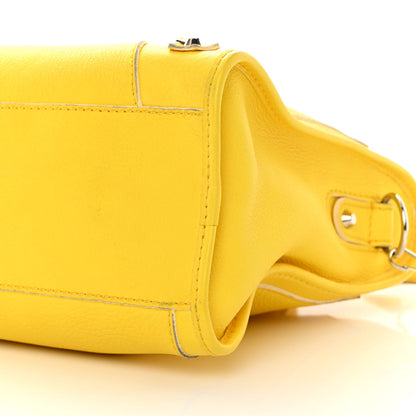 Balenciaga Vibrato Calfskin Classic Silver Hardware City Jaune Soleil 10 of 19
