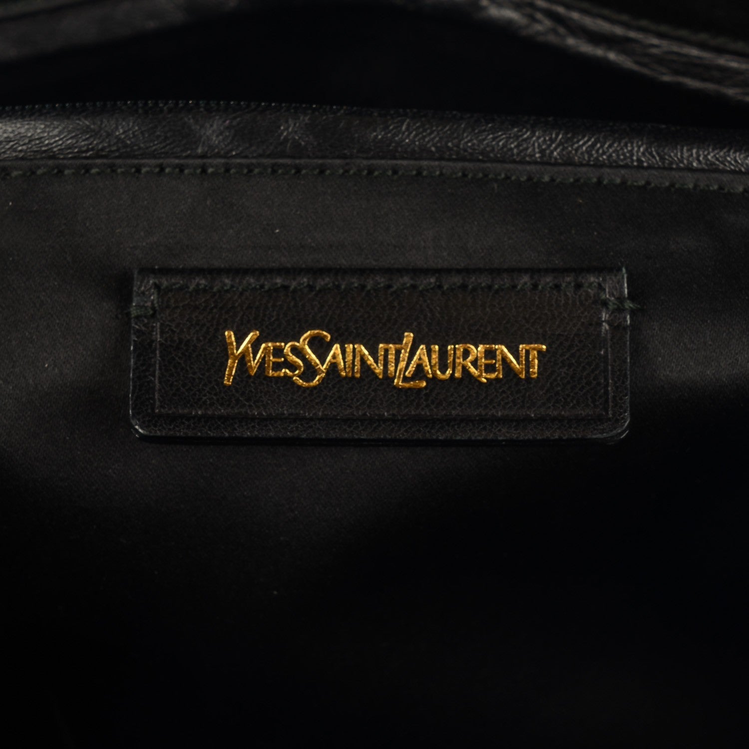 Saint Laurent Calfskin Oversized Muse Black 6 of 10