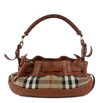 Burberry House Check Hobo 1 of 8