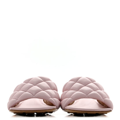 Bottega Veneta Nappa Padded Kitten Heel Mule Sandals 39 Cameo 3 of 12