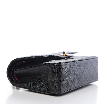 Chanel Caviar Quilted Small Double Flap Black 3 of 10