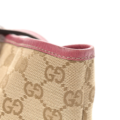 Gucci Monogram Medium Jolicoeur Tote Pink 13 of 13