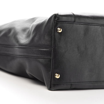 Gucci Calfskin Creole Large Tote Black 11 of 14