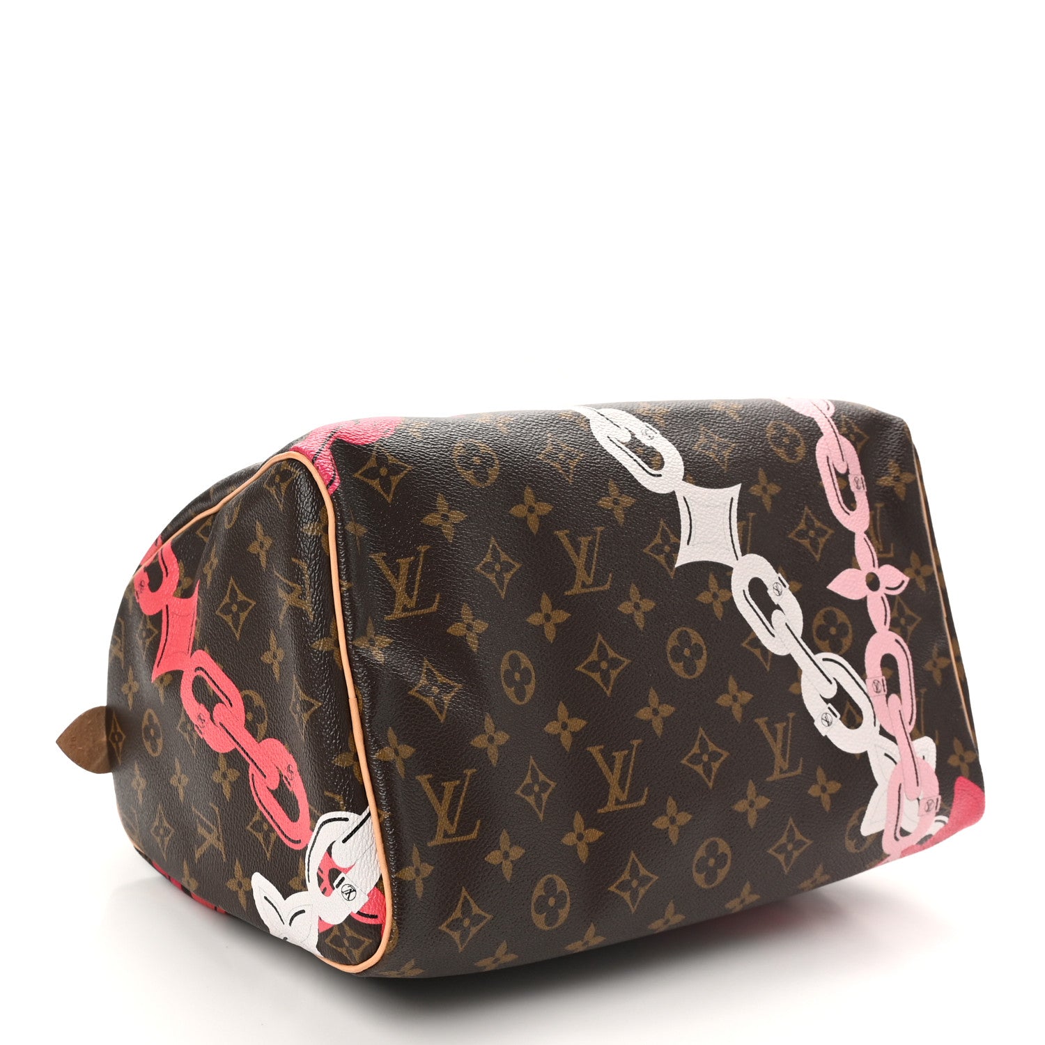 Louis Vuitton Monogram Bay Speedy 30 Rose Ballerine Poppy 4 of 12