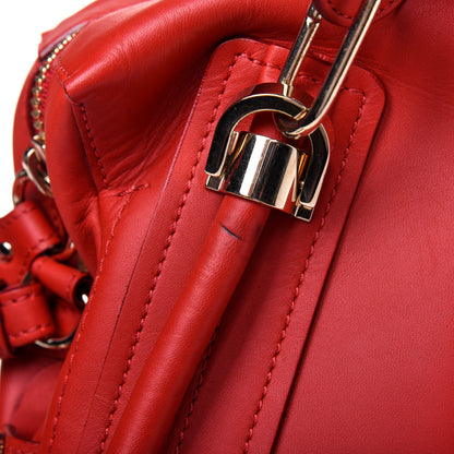 Chloe Calfskin Medium Paraty Metal Bar Trim Red 29 of 29