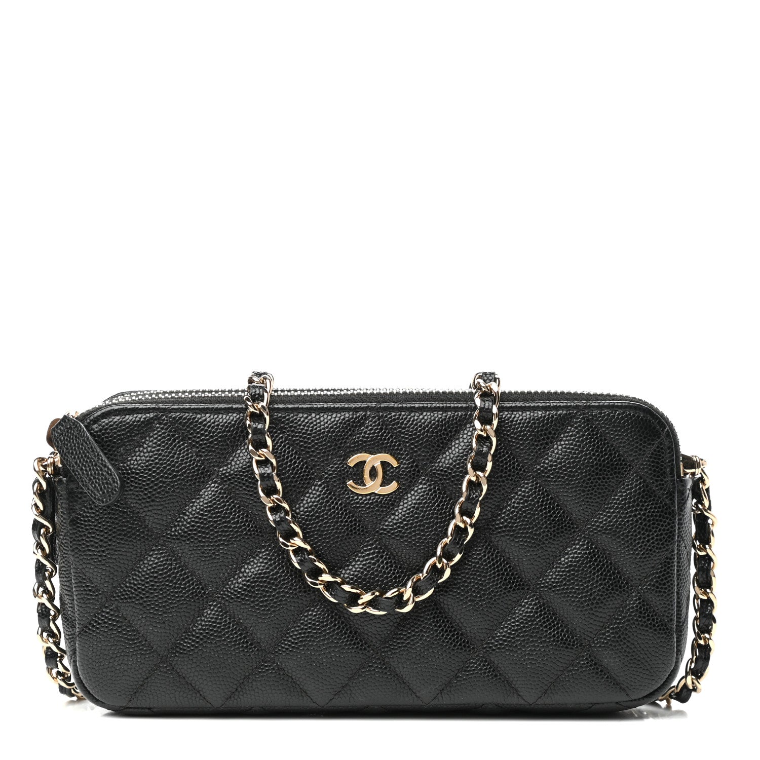 Chanel Caviar Quilted Small Clutch With Chain Black 1 of 9