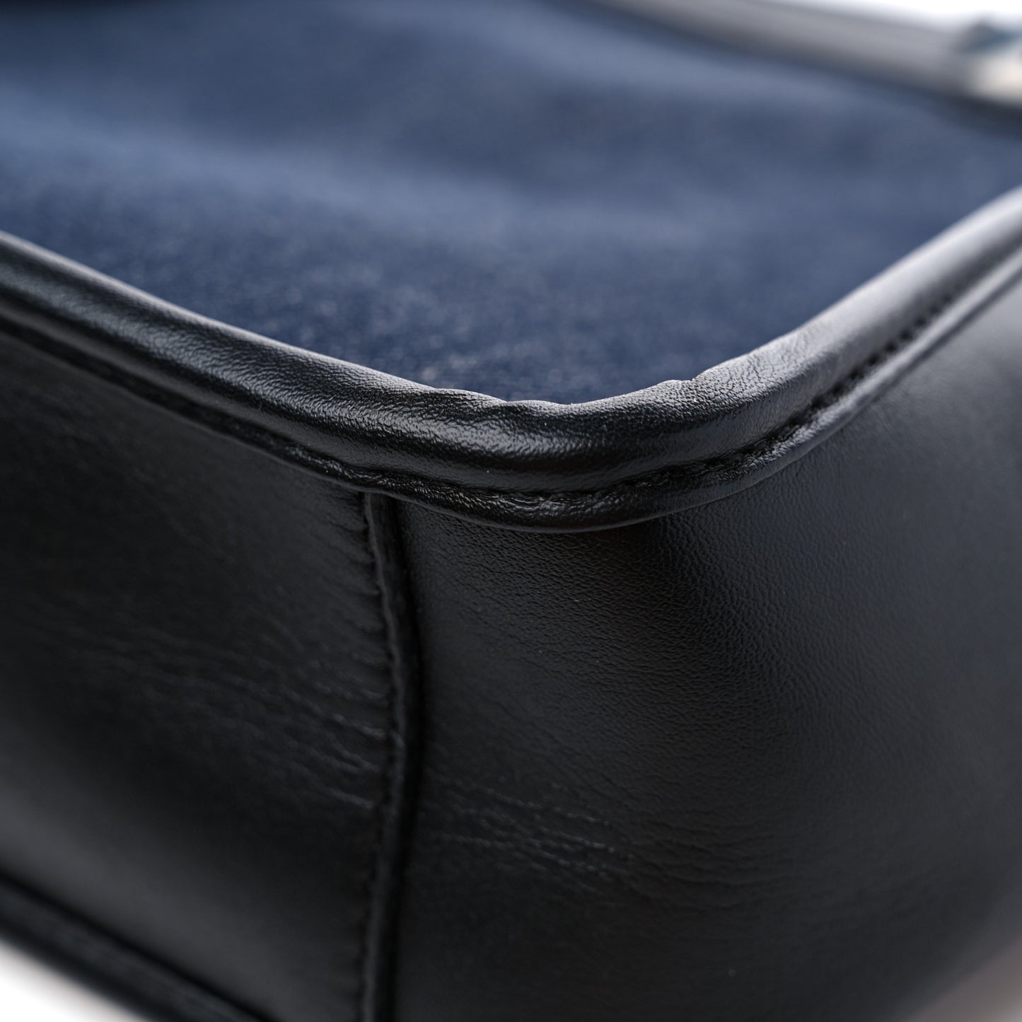 Eco Alter Denim Perforated Logo Mini Crossbody