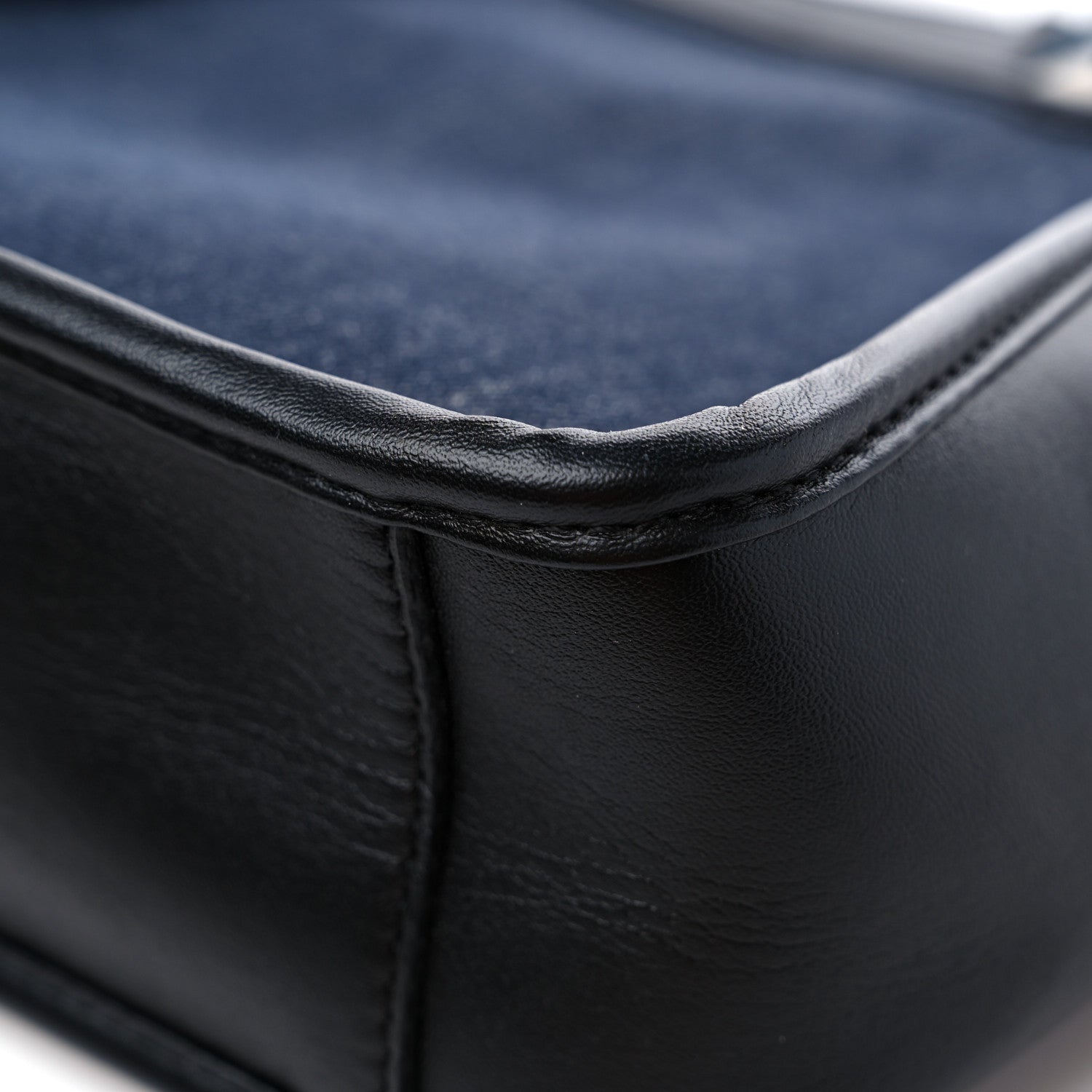 Stella McCartney Eco Alter Denim Perforated Logo Mini Crossbody 10 of 12