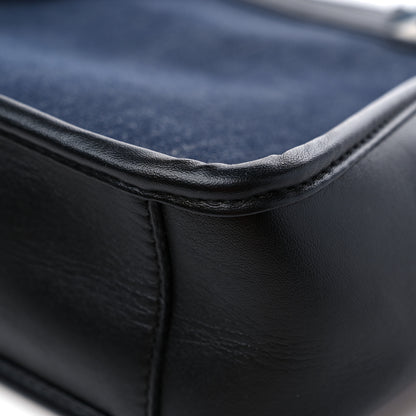 Stella McCartney Eco Alter Denim Perforated Logo Mini Crossbody 10 of 12