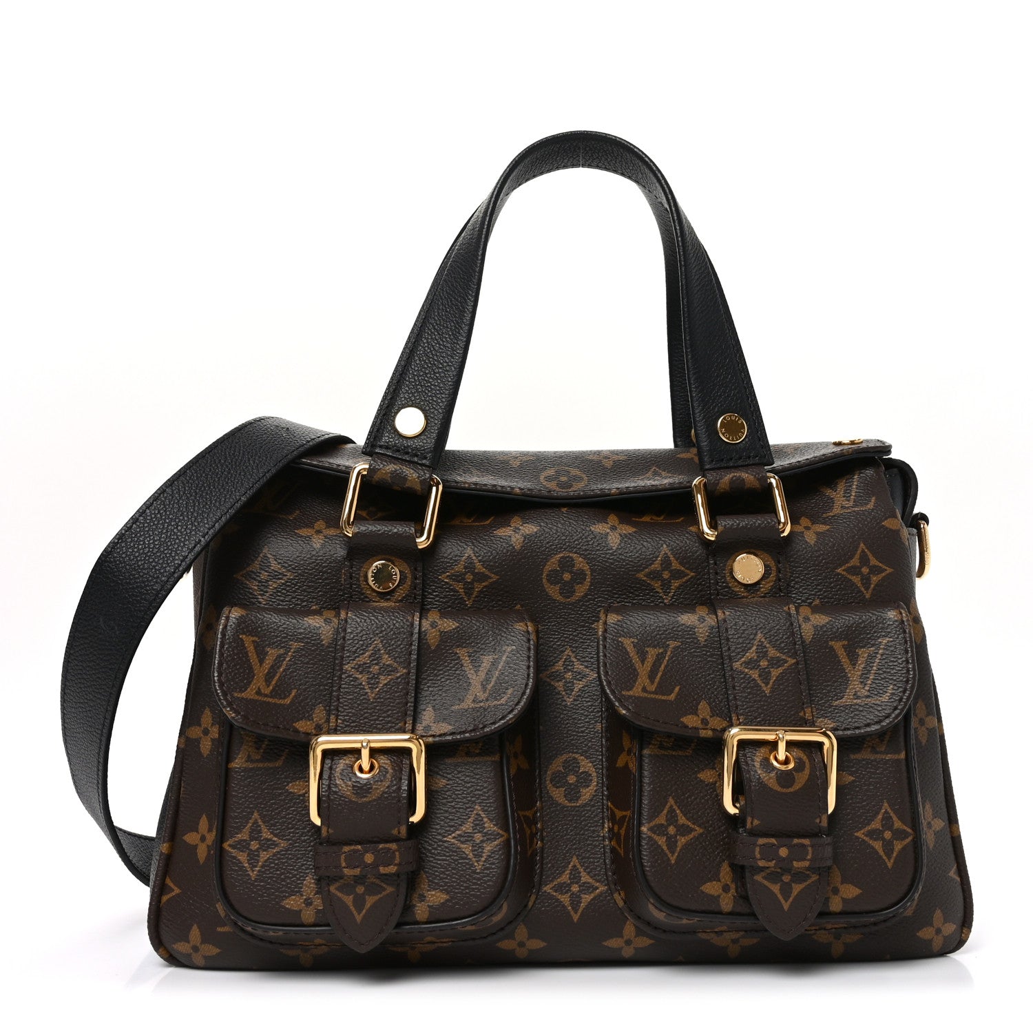 Louis Vuitton Monogram Manhattan NM Black 1 of 9