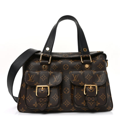 Louis Vuitton Monogram Manhattan NM Black 1 of 9