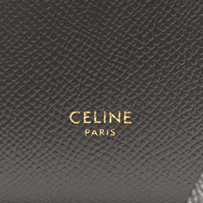 Celine Grained Calfskin Nano Belt Bag Grey 5 of 13