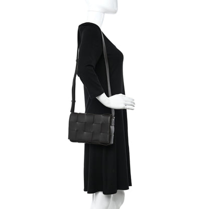 Bottega Veneta Lambskin Maxi Intrecciato Cassette Crossbody Bag Fondant 2 of 9
