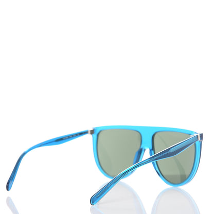 Celine Acetate Thin Shadow Sunglasses CL41435/S Blue 4 of 6