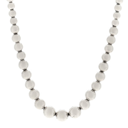Tiffany Sterling Silver HardWear Graduated Ball Necklace 1 of 4