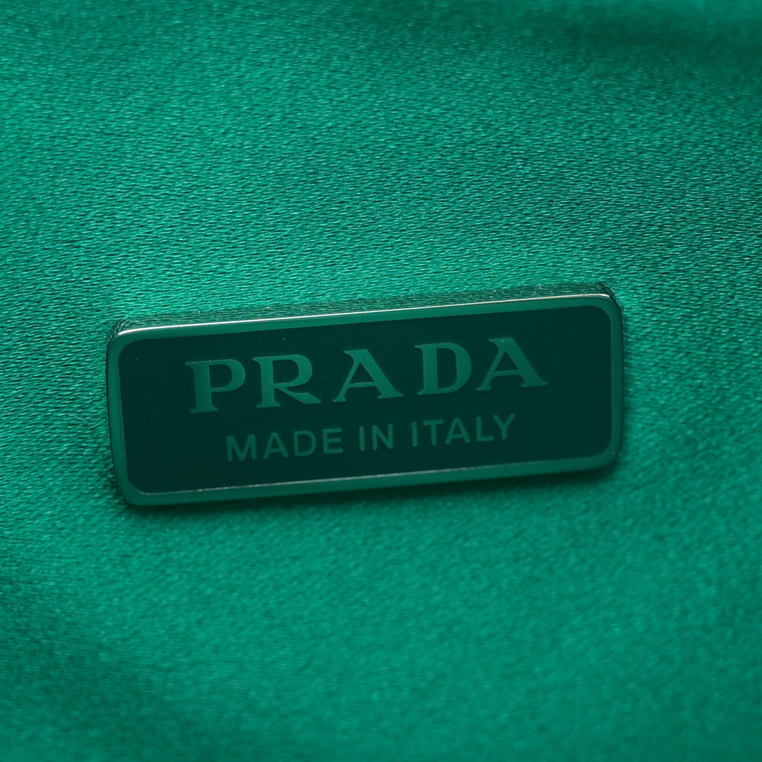Prada Satin Crystal Mini Re-Edition 2000 Bag Mango 6 of 10
