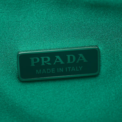 Prada Satin Crystal Mini Re-Edition 2000 Bag Mango 6 of 10