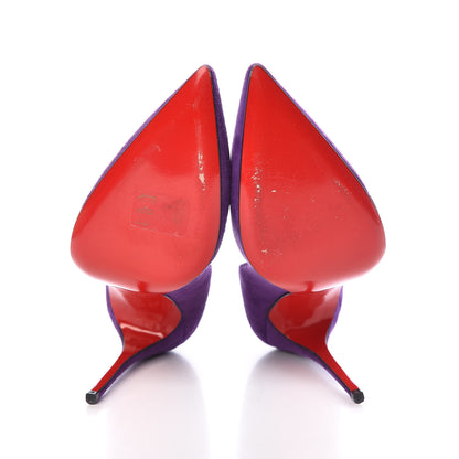 Christian Louboutin Suede So Kate 120 Pumps 37.5 Violet 7 of 11