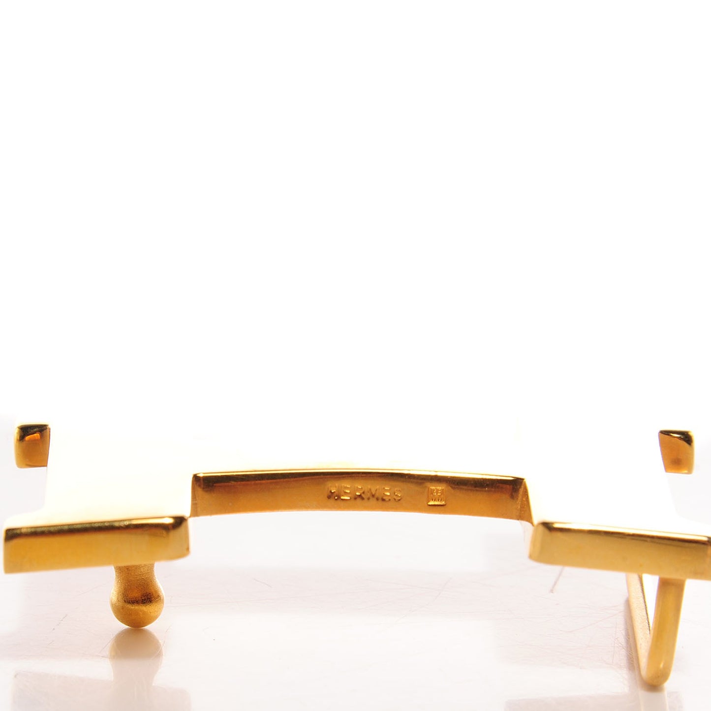 24mm H Belt Buckle Gold Plated