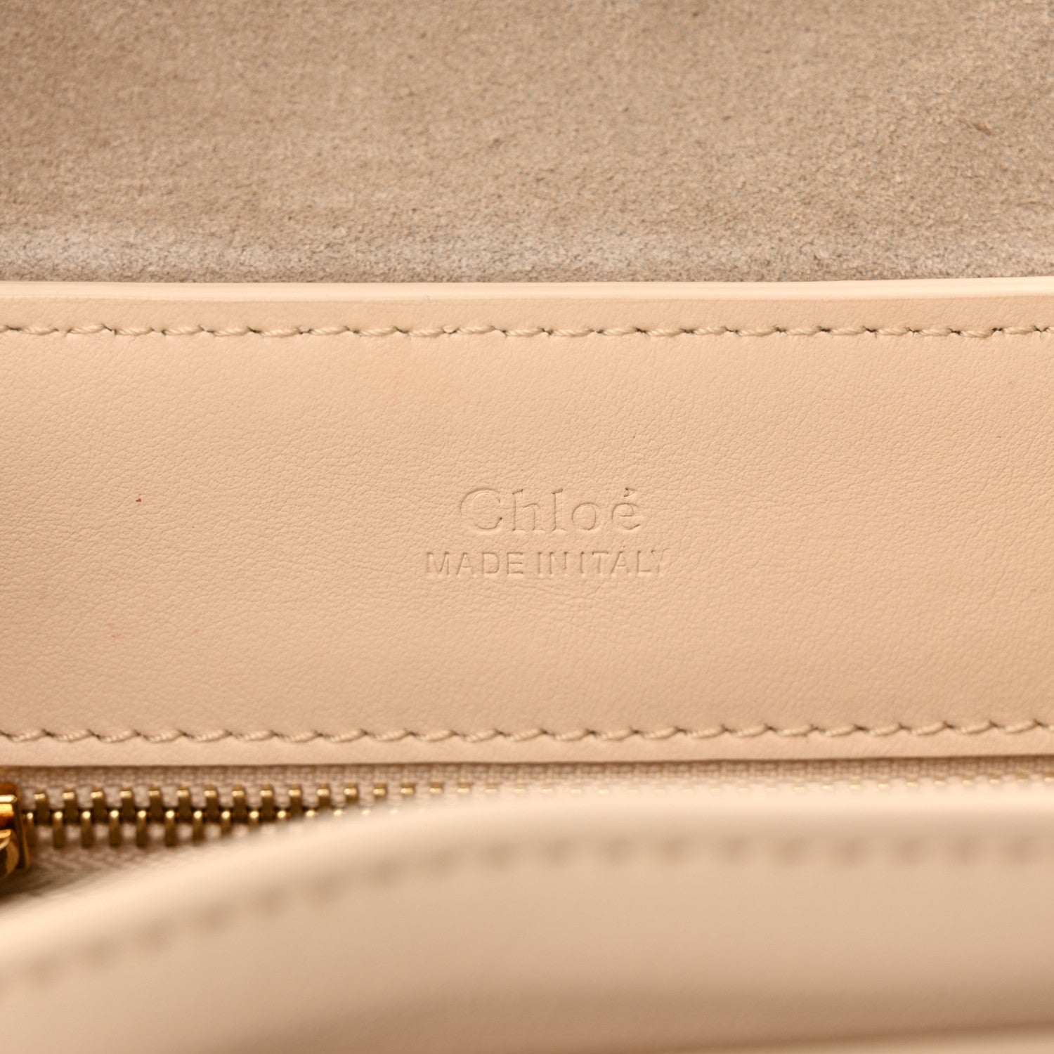 Chloe Calfskin Mini Tess Day Bag Sweet Beige 6 of 13