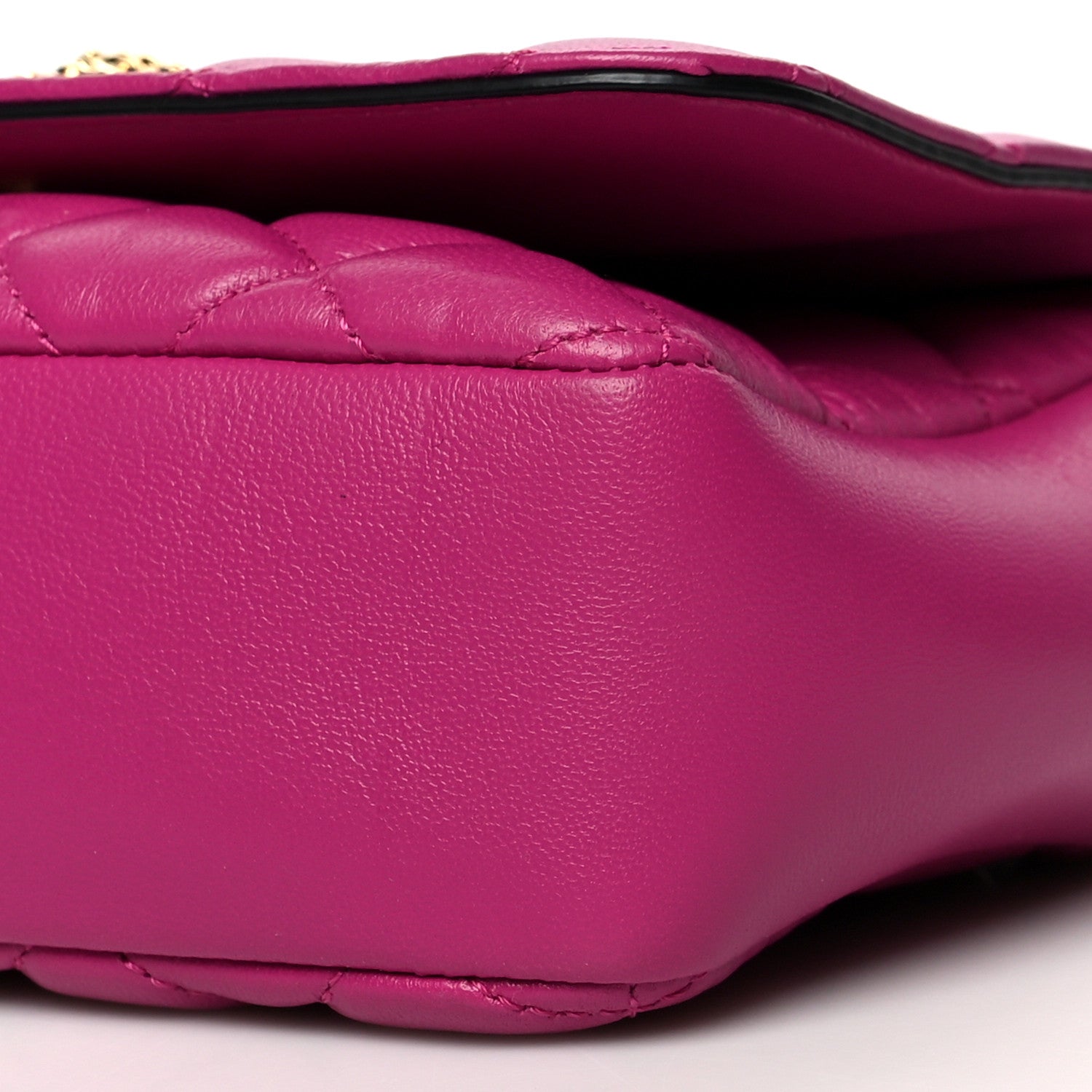 Versace Nappa Quilted Small Medusa Chain Crossbody Pink 10 of 10