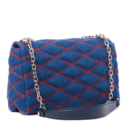 Louis Vuitton Denim Malletage GO-14 MM Denim Dark 3 of 9