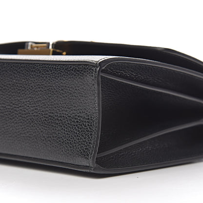 Gucci Grainy Calfskin Small Zumi Shoulder Bag Black 10 of 12