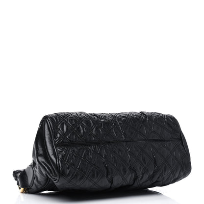 Marc Jacobs Calfskin Quilted Julianne Shoulder Bag Black 5 of 17