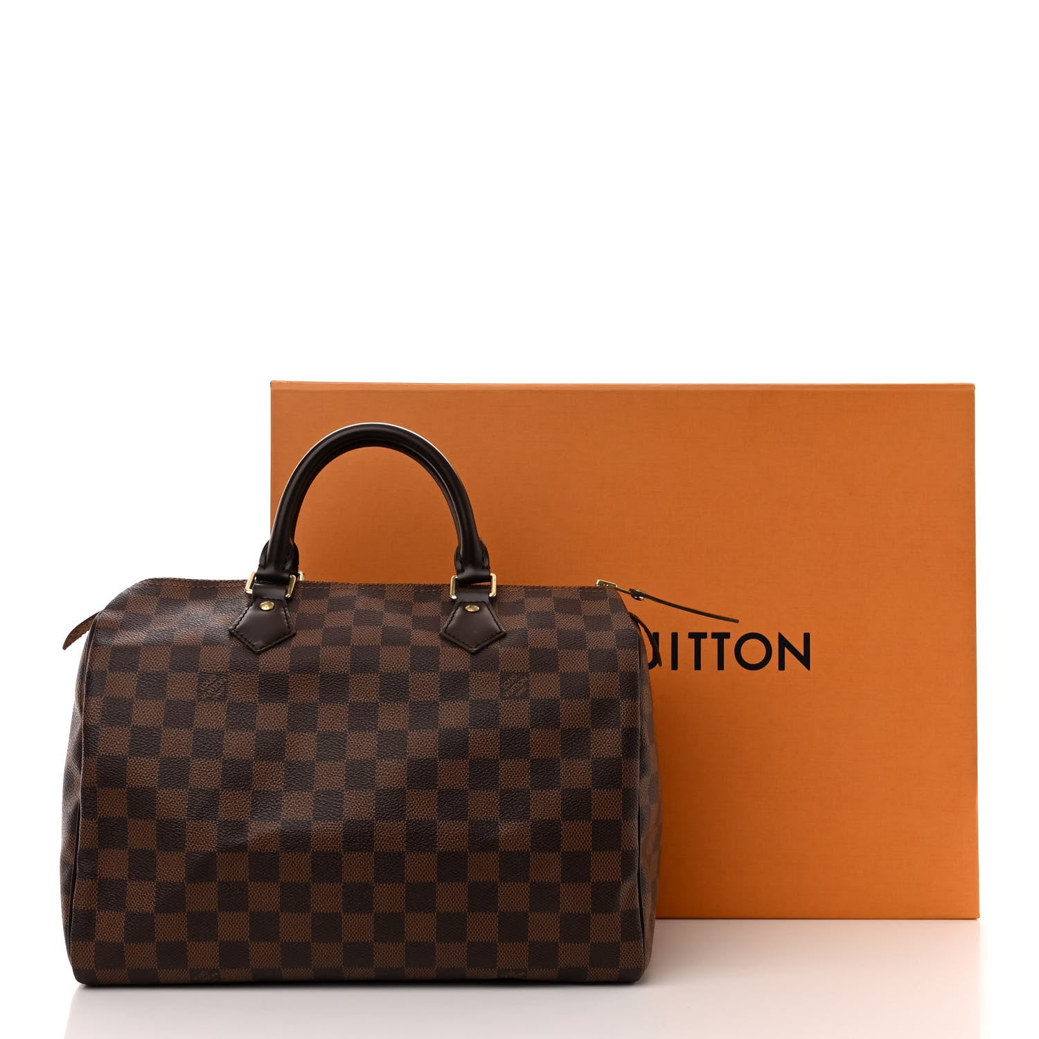 Louis Vuitton Damier Ebene Speedy 30 12 of 12