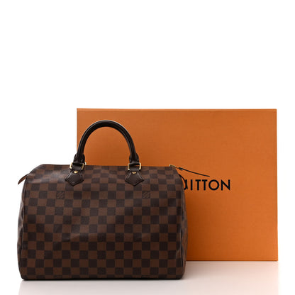 Louis Vuitton Damier Ebene Speedy 30 12 of 12