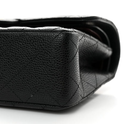 Chanel Caviar Quilted Small Double Flap Black 10 of 13