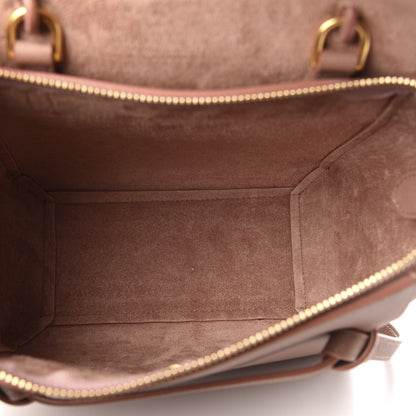 Celine Grained Calfskin Nano Belt Bag Antique Rose 5 of 10