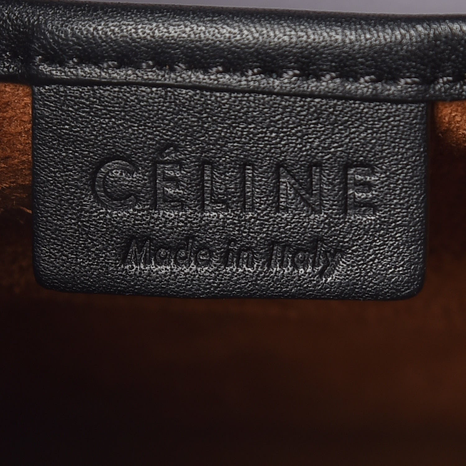 Celine Smooth Drummed Calfskin Nano Tri-Color Luggage Indigo 9 of 10