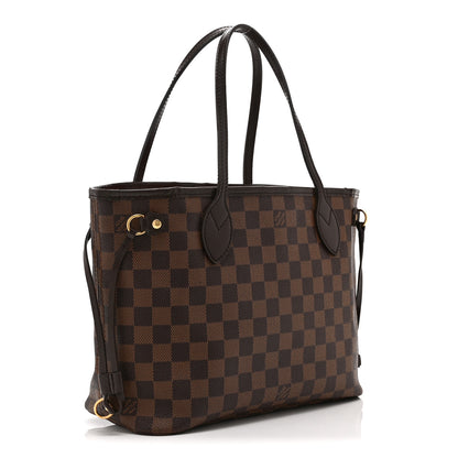 Louis Vuitton Damier Ebene Neverfull PM 3 of 10