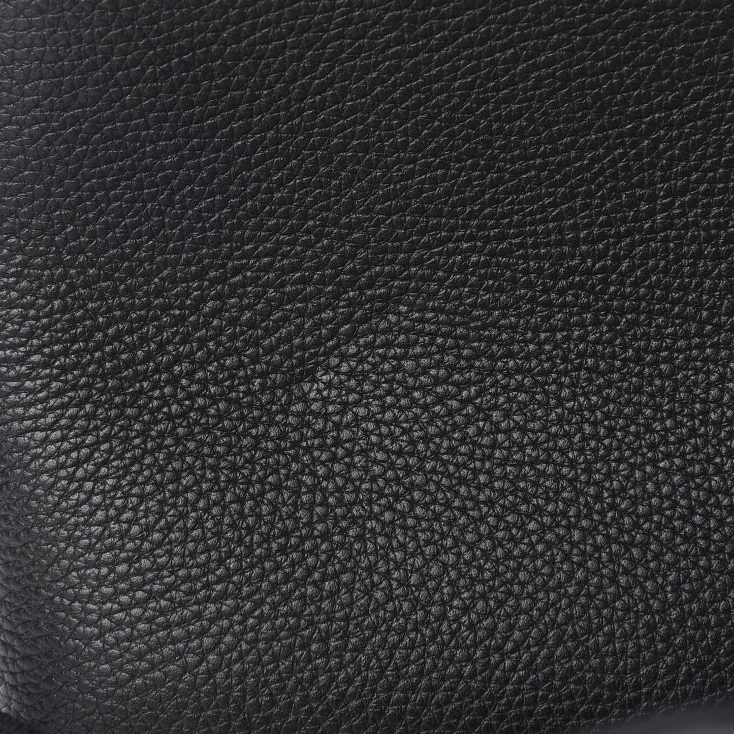 Grainy Calfskin Vintage Check Note Crossbody Bag Black