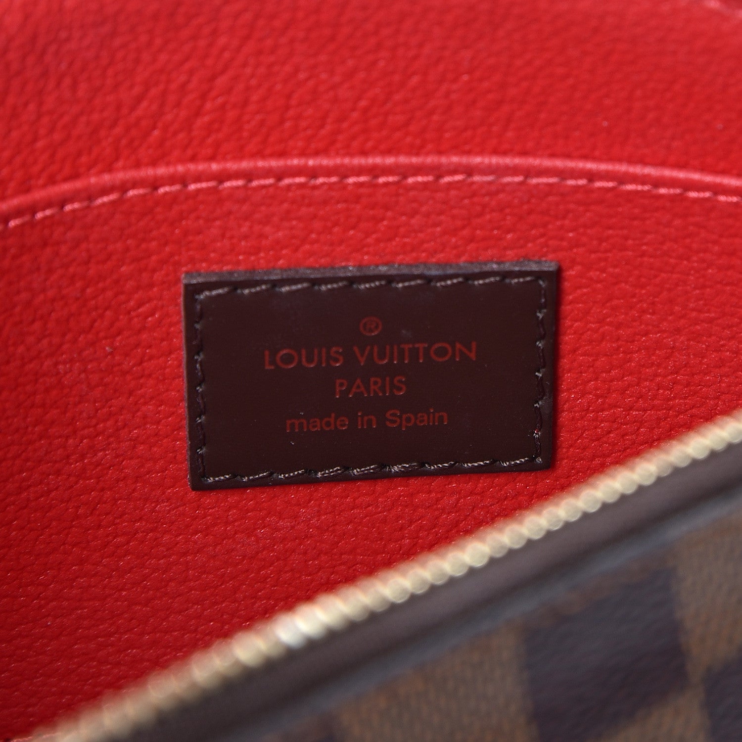 Louis Vuitton Damier Ebene Cosmetic Pouch 5 of 7