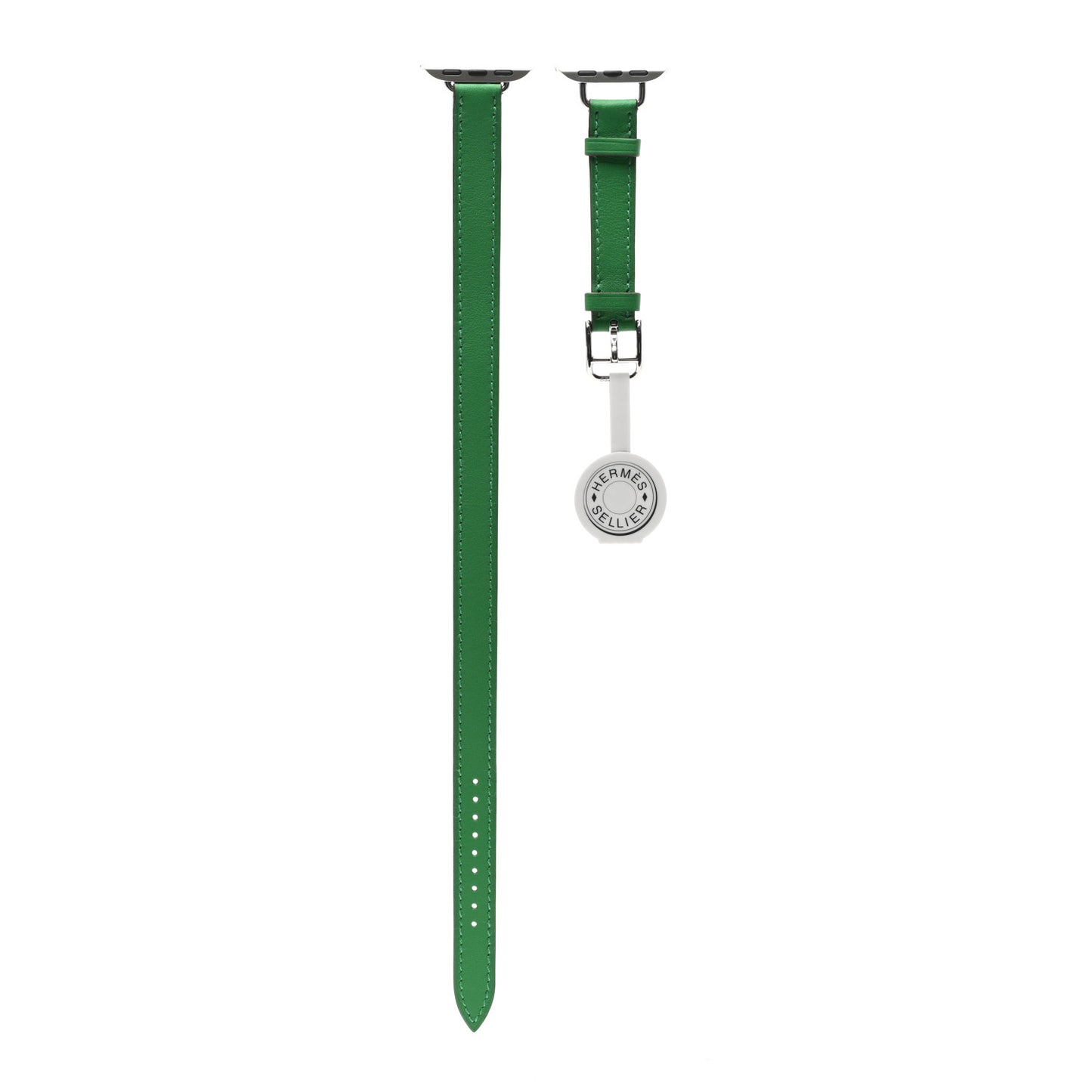 Barenia 41mm Apple Watch Double Tour Strap Bambou