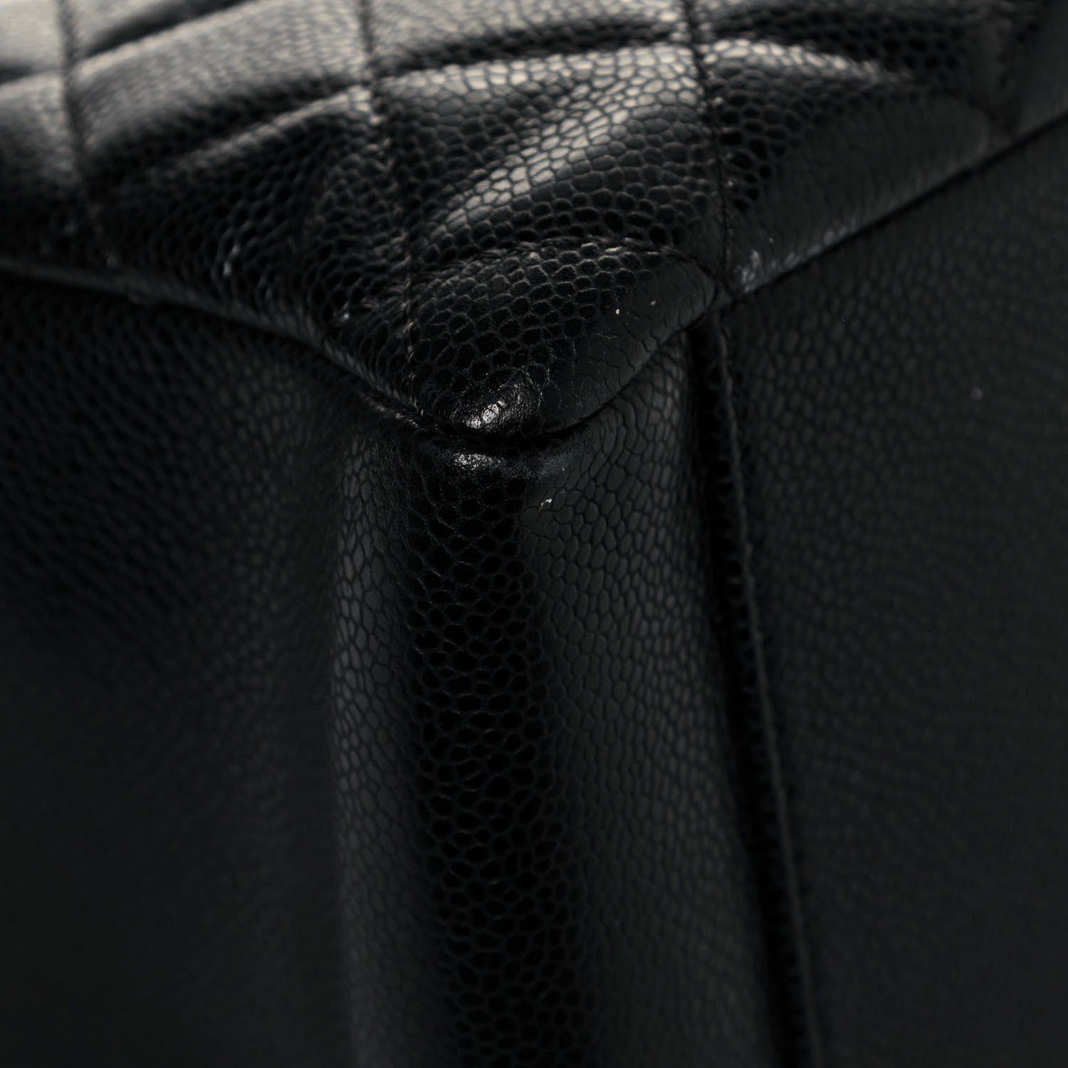Chanel Caviar Quilted Grand Shopping Tote GST Black 8 of 11