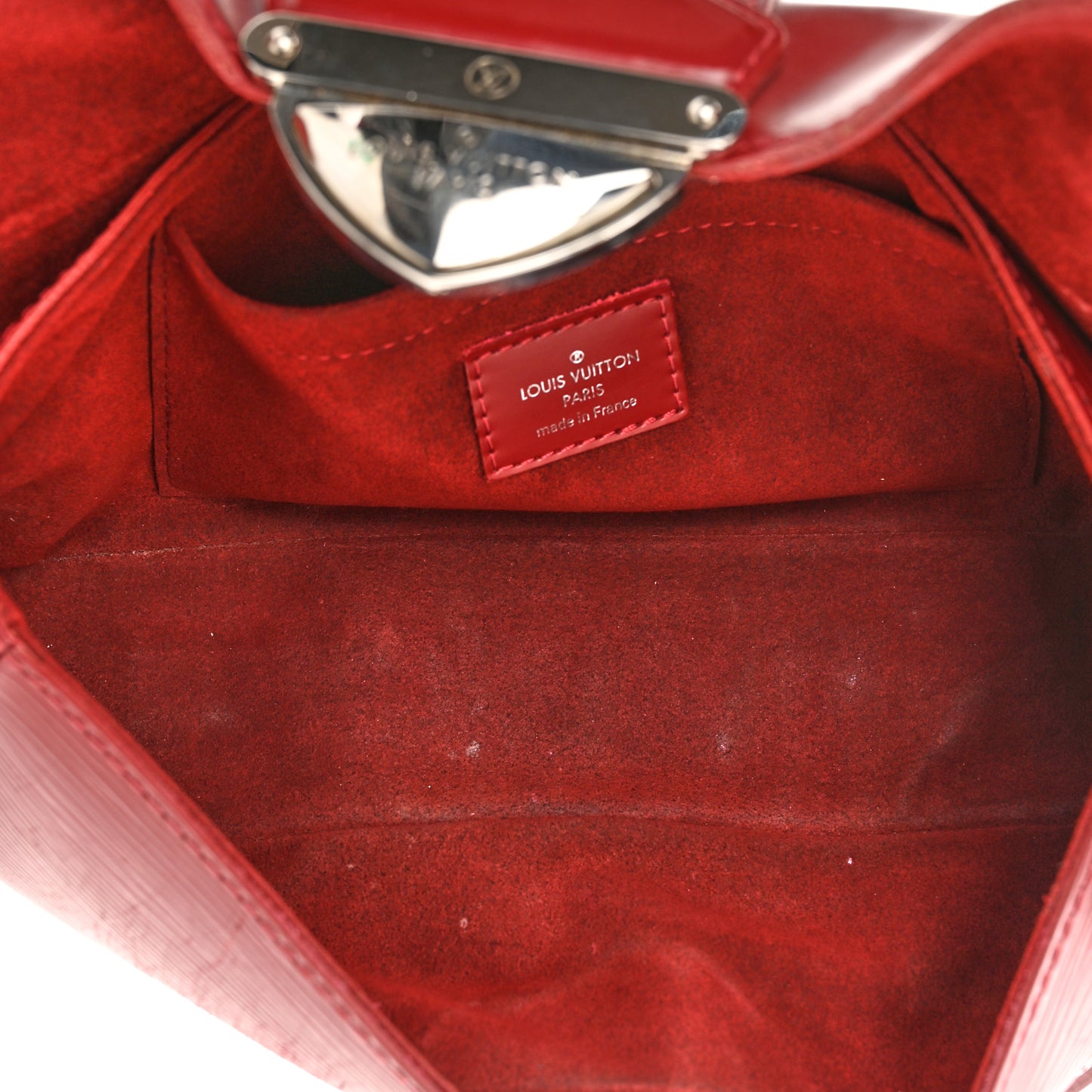 Epi Montaigne Clutch Red