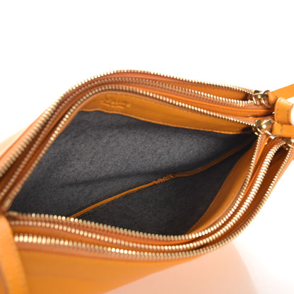 Celine Lambskin Large Trio Crossbody Sunflower 5 of 8